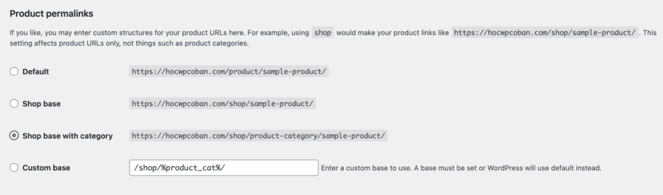 Hướng dẫn WooCommerce - Giới thiệu & Cài đặt 15 Hướng dẫn WooCommerce - Giới thiệu & Cài đặt 15