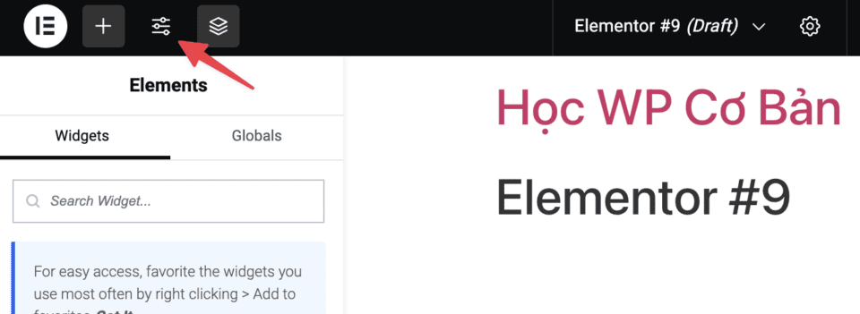 Giới thiệu Elementor và các thao tác cơ bản 13