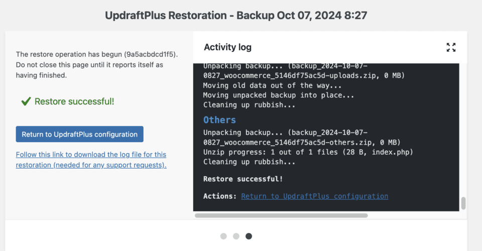 Backup WordPress hiệu quả và dễ dàng với UpdraftPlus 20