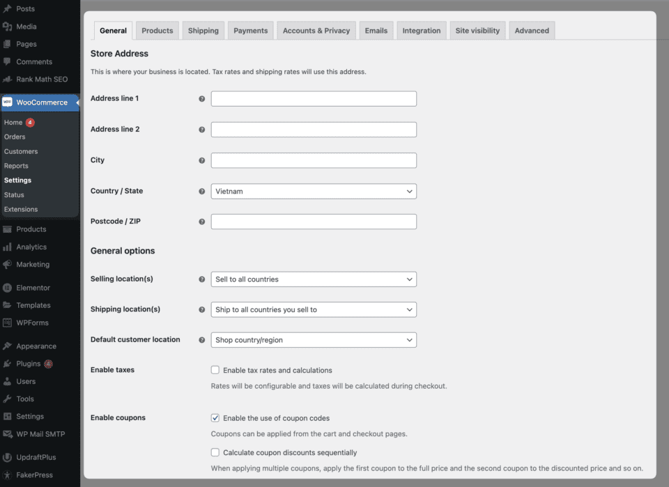 Hướng dẫn WooCommerce - Giới thiệu & Cài đặt 16