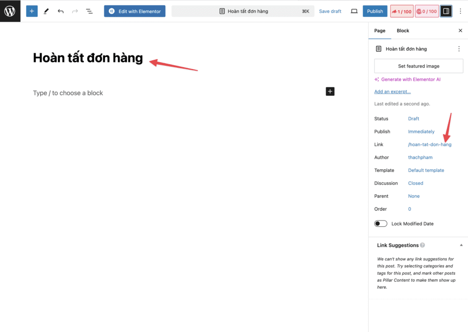Hướng dẫn WooCommerce: Thiết kế lại trang Order received trên Elementor 10