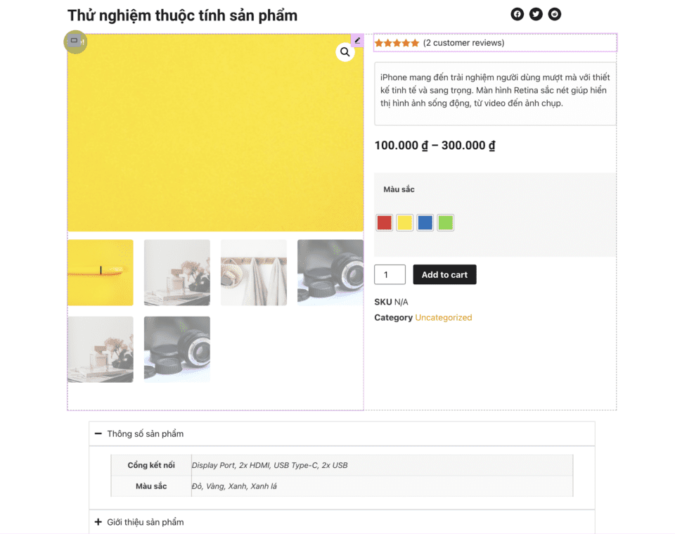Hướng dẫn WooCommerce: Sử dụng Elementor thiết kế các trang mặc định 60