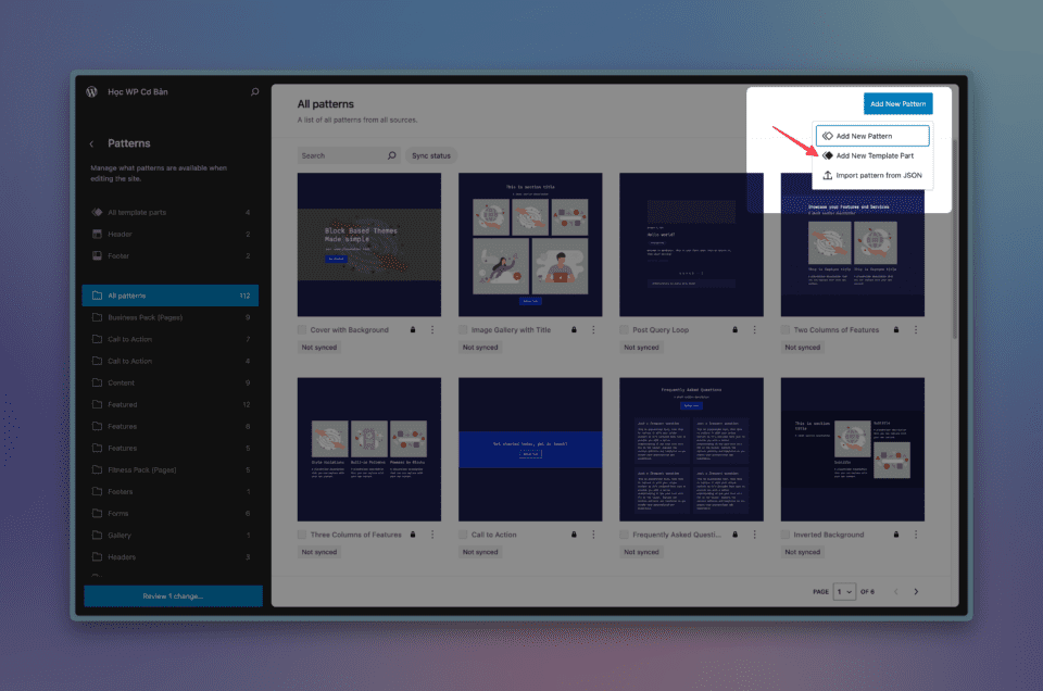 Thiết kế website WordPress với Full Site Editing 28