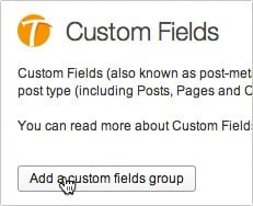 Tạo custom fields cho sản phẩm