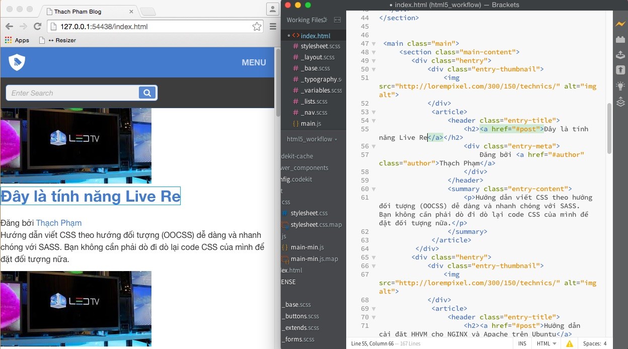 Brackets – Code Editor nên dùng cho Web Designer [NEW]