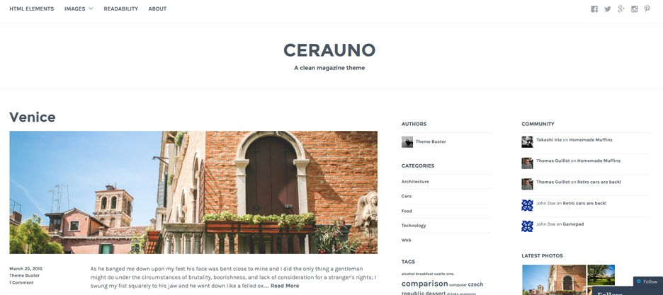 cerauno-theme