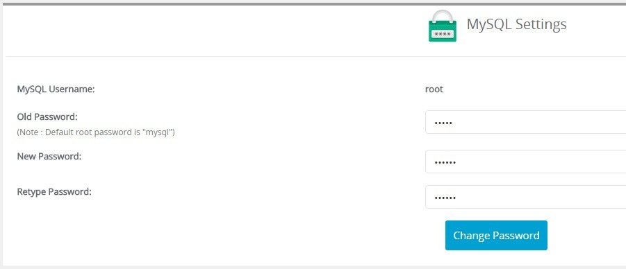 ampps root mysql password