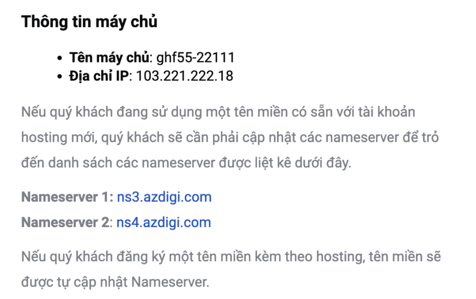 Cách mua Tên miền (domain) và Hosting 16