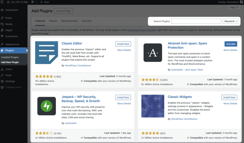 Tìm hiểu về plugin trong WordPress toàn tập 40
