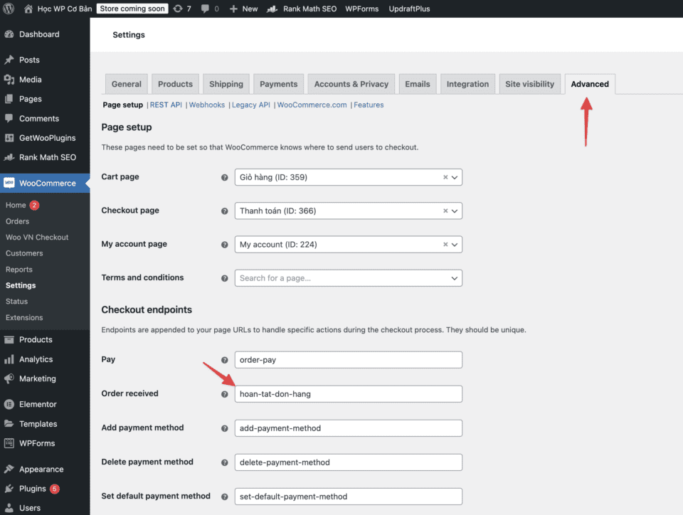 Hướng dẫn WooCommerce: Thiết kế lại trang Order received trên Elementor 29